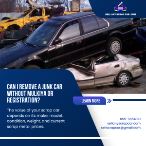 Junk Car Removal UAE | Free Pickup - 055-9864310