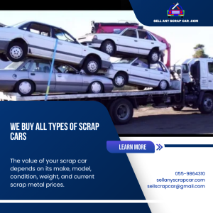 #1 Cash for Scrap Car UAE – Best Price 055-9864310