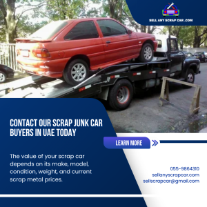 Scrap Junk Car Buyer UAE – Cash Today: 055-9864310