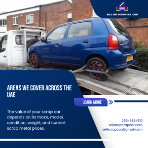 #1 Cash for Scrap Car UAE – Best Price 055-9864310