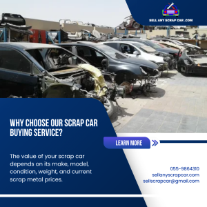 Sell My Car for Scrap Dubai | #1 Instant Cash 055-9864310