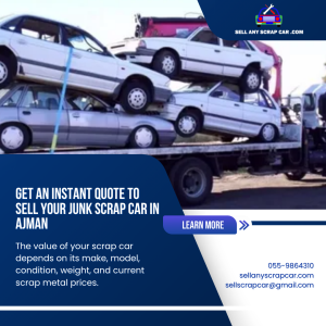 Sell Junk Scrap Car Buyer Ajman | Best Price 055-9864310