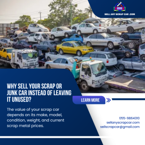 Scrap Junk Car Buyer UAE – Cash Today: 055-9864310