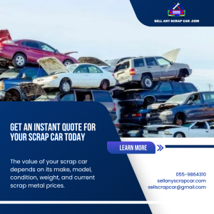 Best Scrap Car Buyers Abu Dhabi – Call 055-9864310